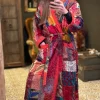 The TwoSisters Kantha|Kantha Lang-Patchwork Kantha Kimono 144