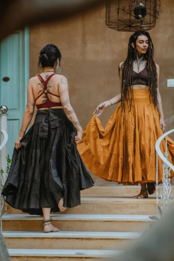 The TwoSisters Gypsy|Gypsy Rokken-Real Gypsy Rok Bruin