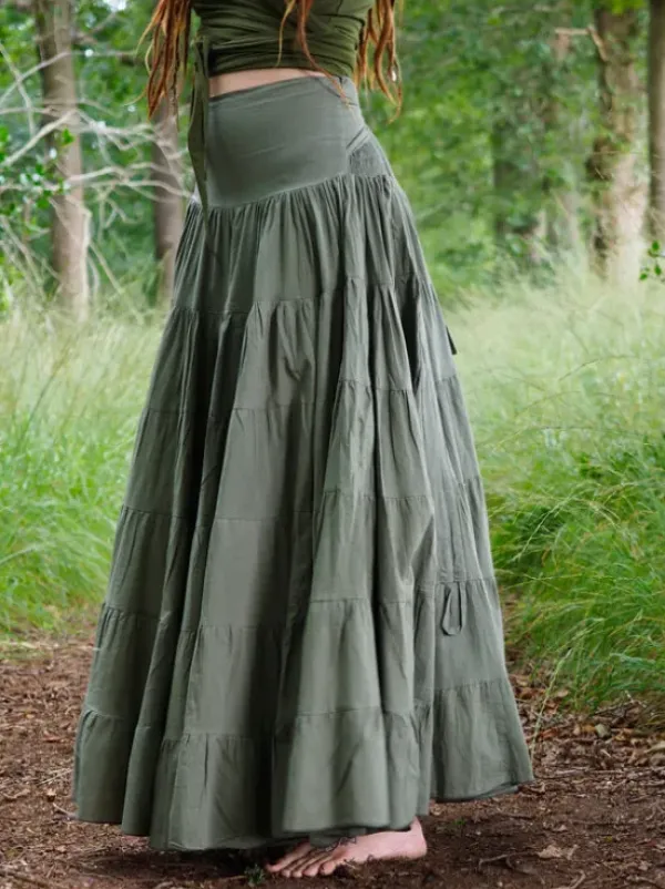 The TwoSisters Gypsy|Gypsy Rokken-Real Gypsy Rok Mosgroen (Ook Extra Breed)