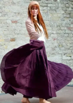 The TwoSisters Gypsy|Gypsy Rokken-Real Gypsy Rok Paars (ook extra breed)
