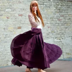 The TwoSisters Gypsy|Gypsy Rokken-Real Gypsy Rok Paars (ook extra breed)