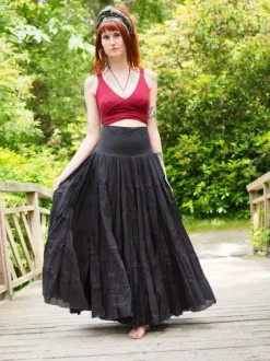 The TwoSisters Gypsy|Gypsy Rokken-Real Gypsy Rok Zwart (ook extra breed)