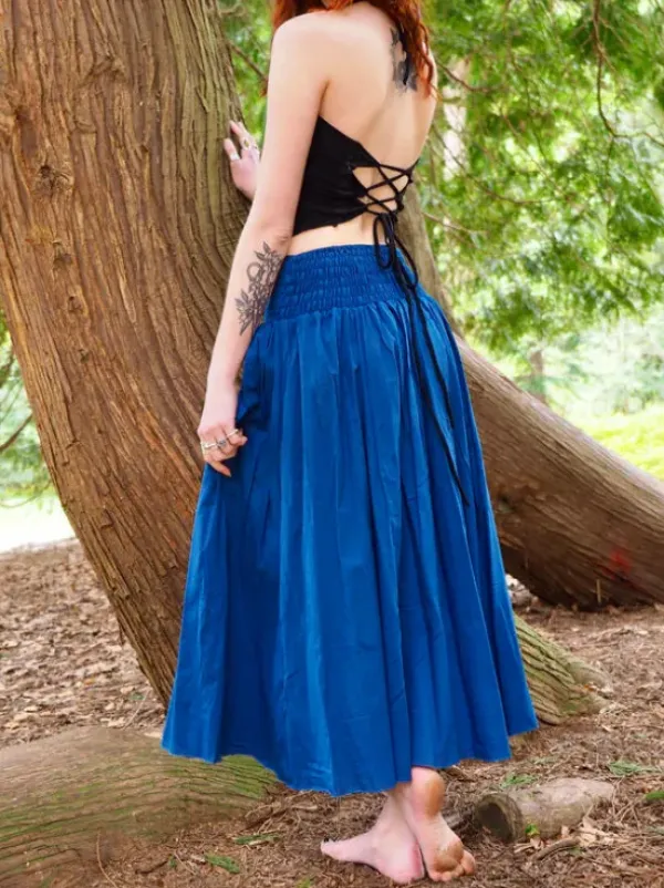 The TwoSisters Ibiza|Gypsy-The Graces rok Blauw (ook extra Breed)