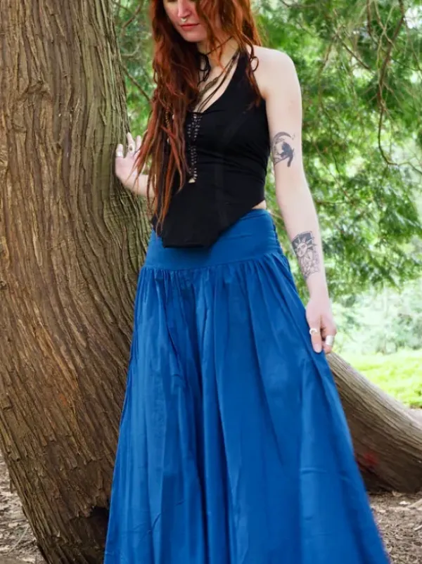 The TwoSisters Ibiza|Gypsy-The Graces rok Blauw (ook extra Breed)