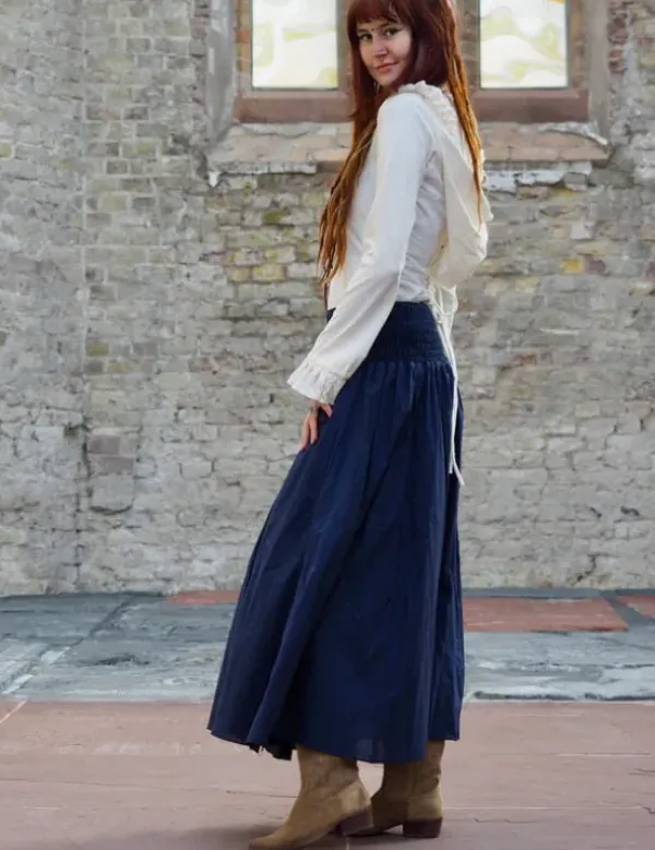The TwoSisters Ibiza|Gypsy-The Graces rok Donkerblauw (ook Extra Breed)