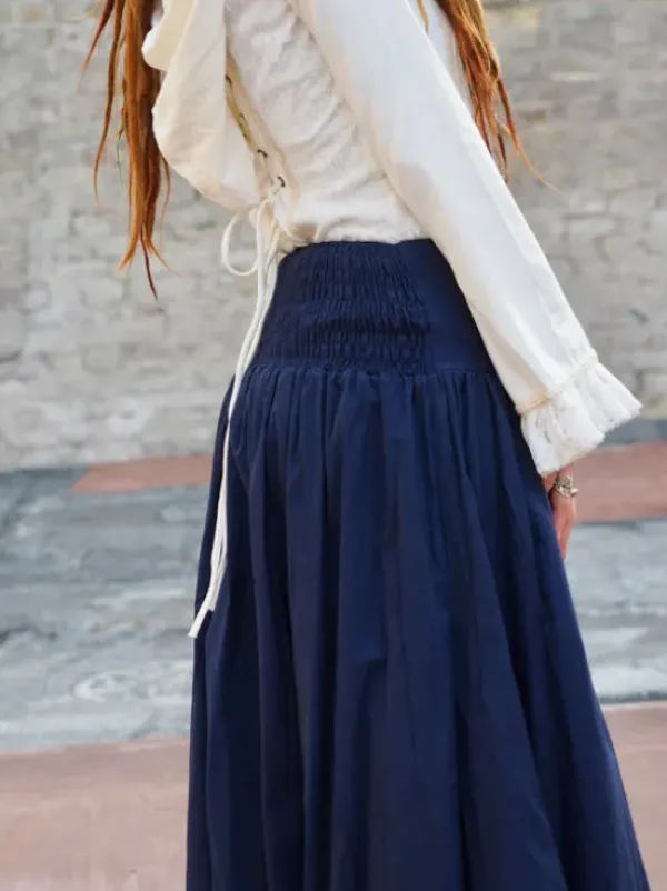The TwoSisters Ibiza|Gypsy-The Graces rok Donkerblauw (ook Extra Breed)