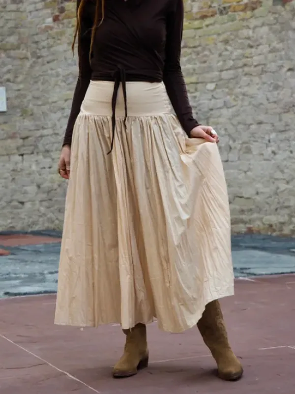 The TwoSisters Ibiza|Gypsy-The Graces rok ecru / Beige (ook Extra Breed)