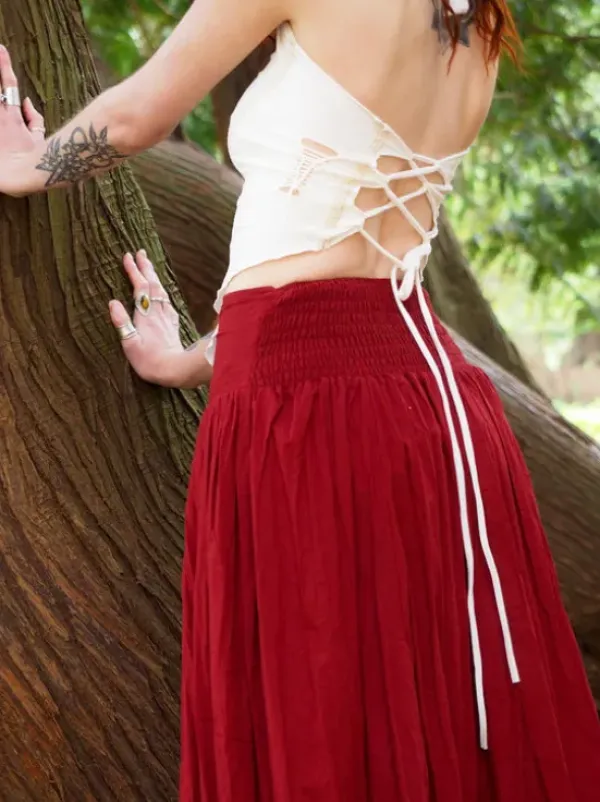 The TwoSisters Ibiza|Gypsy-The Graces rok Rood (ook Extra Breed)