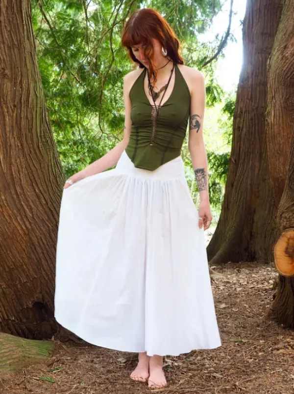 The TwoSisters Ibiza|Gypsy-The Graces rok Wit (ook Extra Breed)