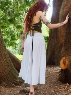 The TwoSisters Ibiza|Gypsy-The Graces rok Wit (ook Extra Breed)