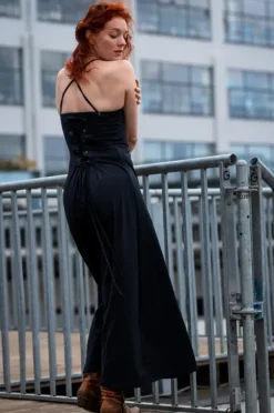 The TwoSisters Gypsy|Zomer-Vivien Strapless Dress Zwart
