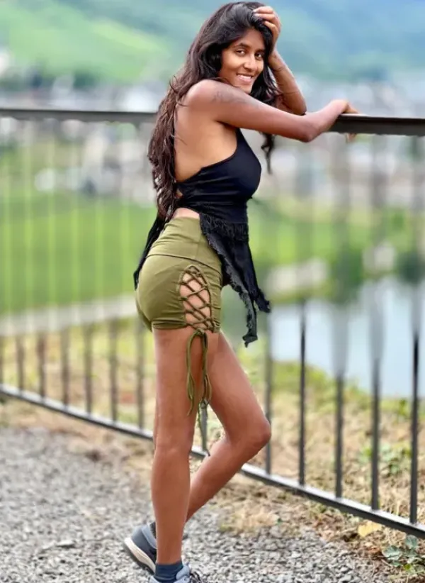 The TwoSisters Broeken|Broeken En Legging-Wild Woman Short Groen