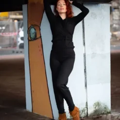 The TwoSisters Broeken|Broeken En Legging-Zen Pant Zwart