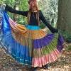 The TwoSisters Plus Size|Zijden Rokken-Zijden Gypsy Rok 414
