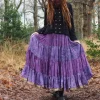 The TwoSisters Plus Size|Zijden Rokken-Zijden Gypsy Rok 262