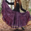 The TwoSisters Plus Size|Zijden Rokken-Zijden Gypsy Rok 223