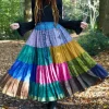 The TwoSisters Plus Size|Zijden Rokken-Zijden Gypsy Rok 417