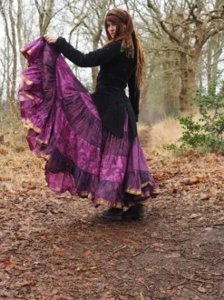The TwoSisters Plus Size|Zijden Rokken-Zijden Gypsy Rok 222