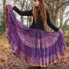 The TwoSisters Plus Size|Zijden Rokken-Zijden Gypsy Rok 280