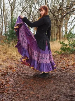 The TwoSisters Plus Size|Zijden Rokken-Zijden Gypsy Rok 280