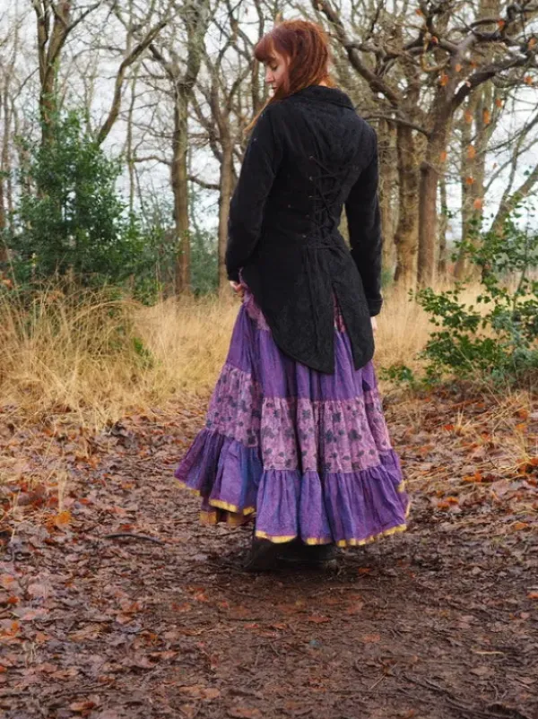 The TwoSisters Plus Size|Zijden Rokken-Zijden Gypsy Rok 280