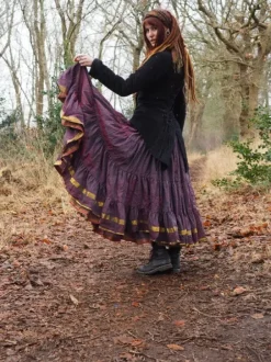 The TwoSisters Plus Size|Zijden Rokken-Zijden Gypsy Rok 220