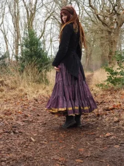 The TwoSisters Plus Size|Zijden Rokken-Zijden Gypsy Rok 220