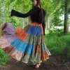 The TwoSisters Plus Size|Zijden Rokken-Zijden Gypsy Rok 300