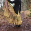 The TwoSisters Plus Size|Zijden Rokken-Zijden Gypsy Rok 274