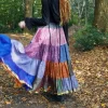 The TwoSisters Plus Size|Zijden Rokken-Zijden Gypsy Rok 393