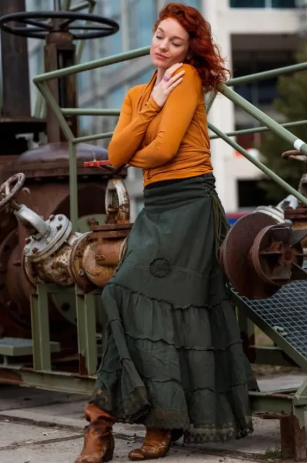 The TwoSisters Plus Size|Plus Size-Ziva Rok Groen